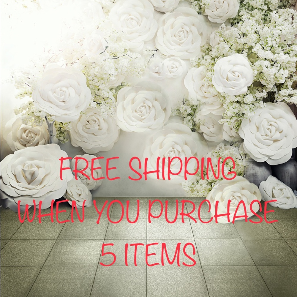 Free shipping on 5 or more items